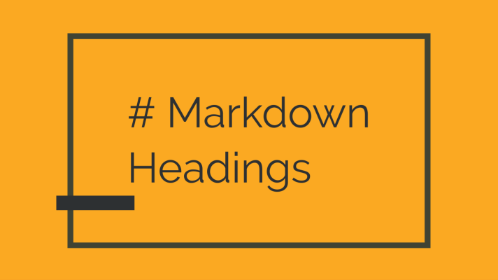 markdown header