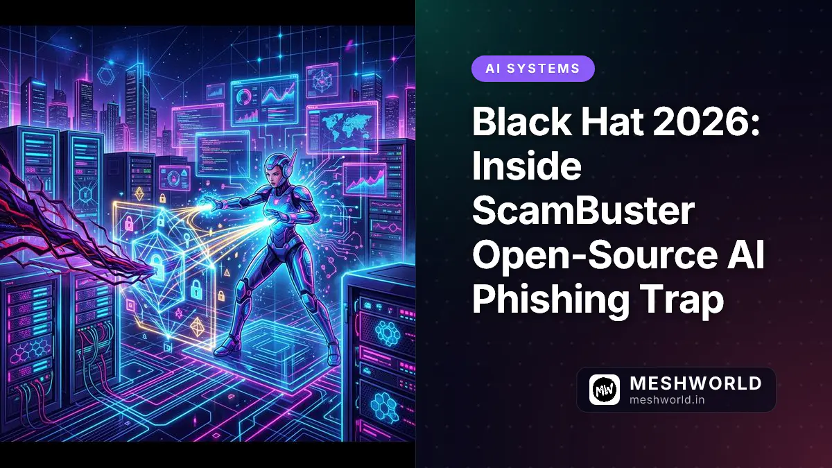 Black Hat 2026: Inside ScamBuster Open-Source AI Phishing Trap