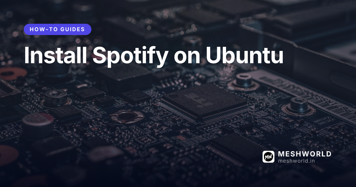 Install Spotify on Ubuntu
