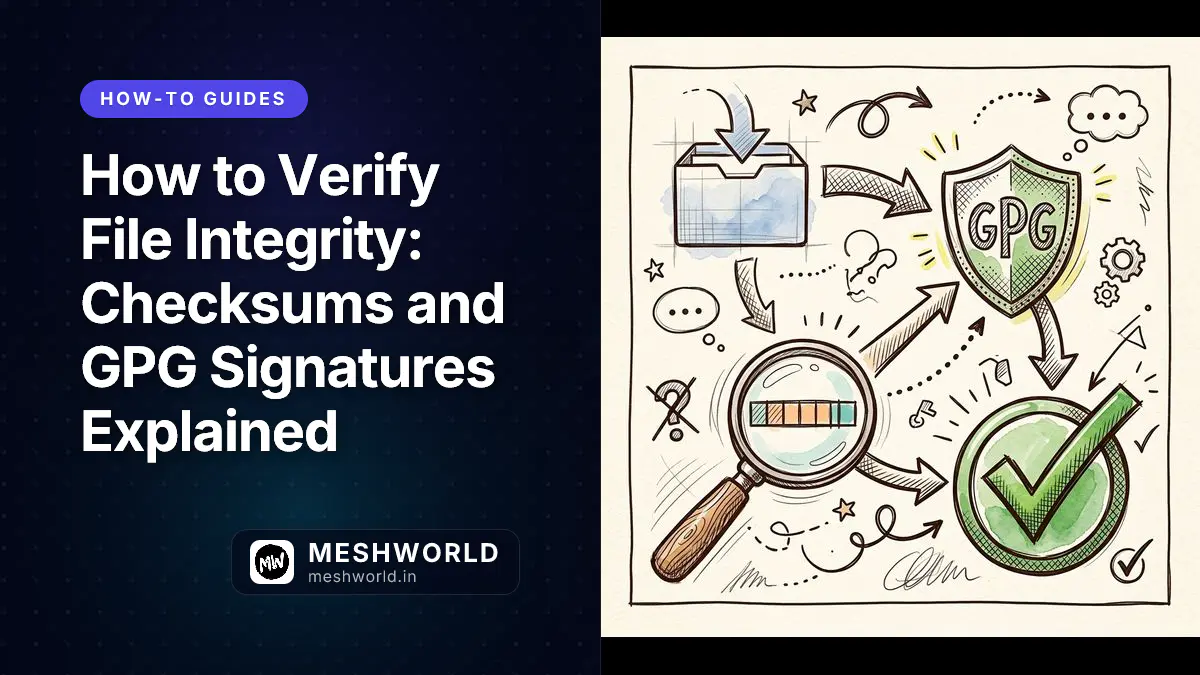 How to Verify File Integrity: Checksums and GPG Signatures Explained