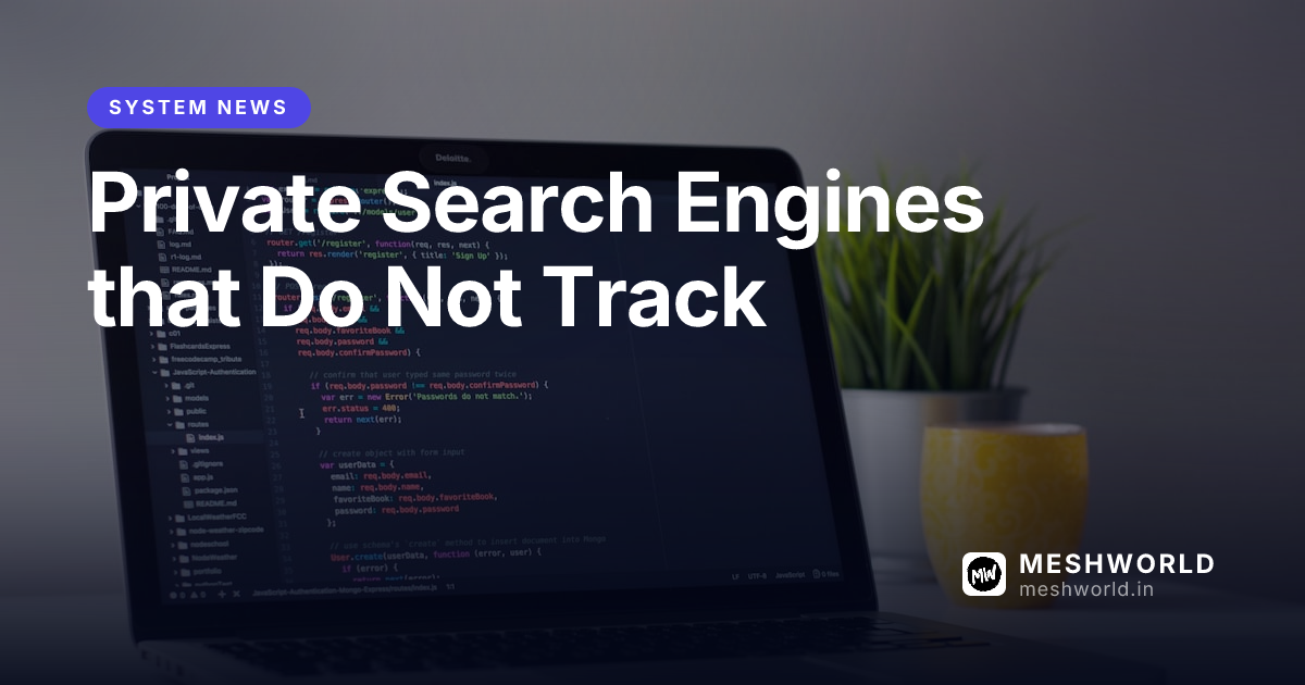 Private Search Engines that Do Not Track