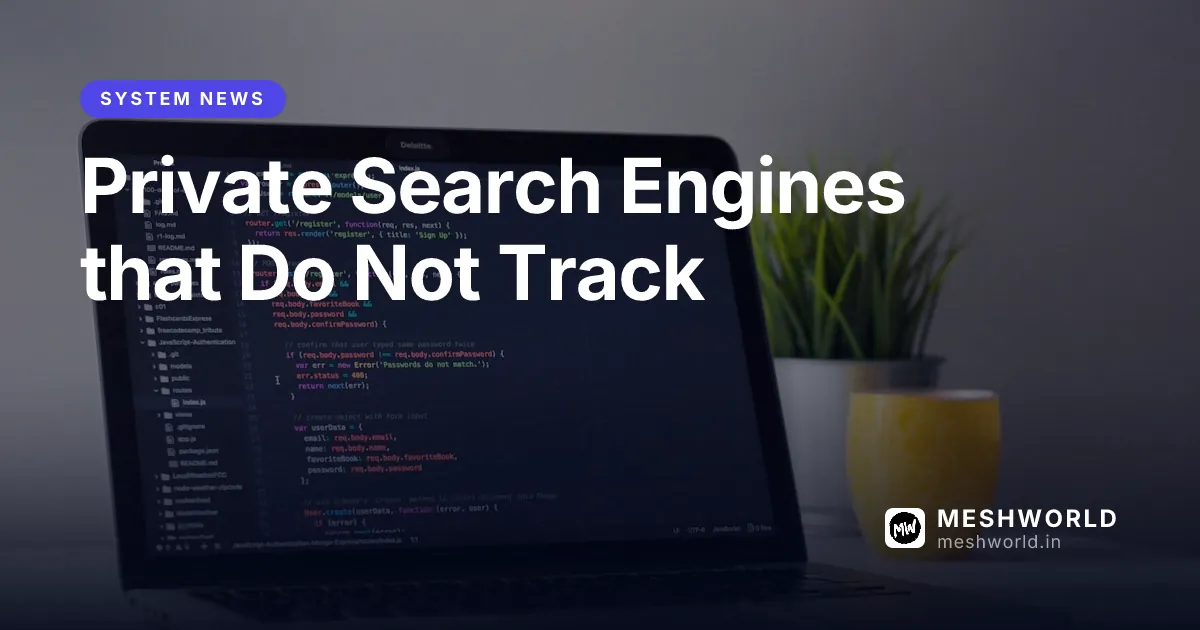 Private Search Engines that Do Not Track