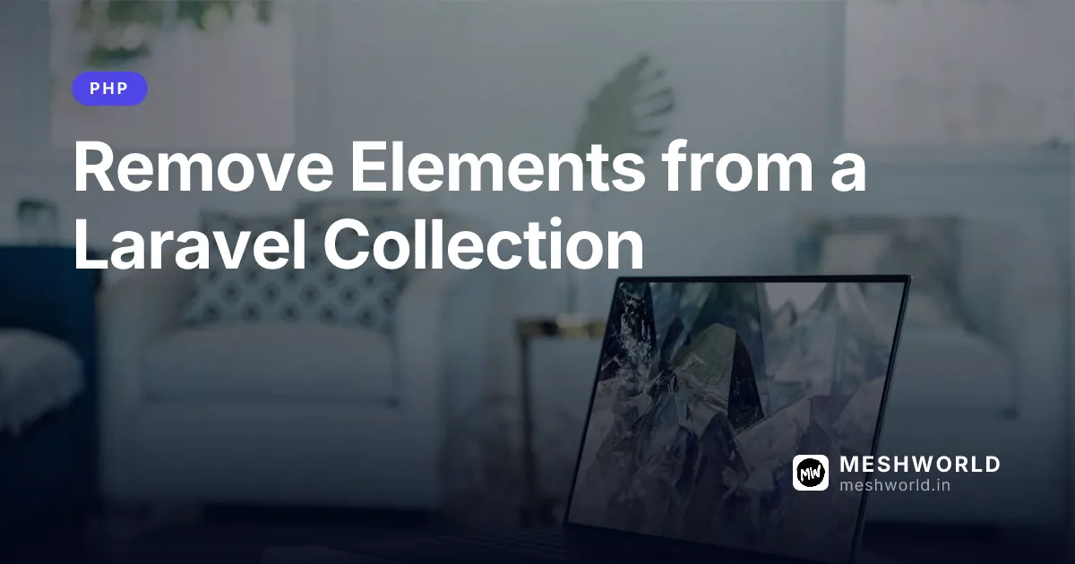 Remove Elements from a Laravel Collection