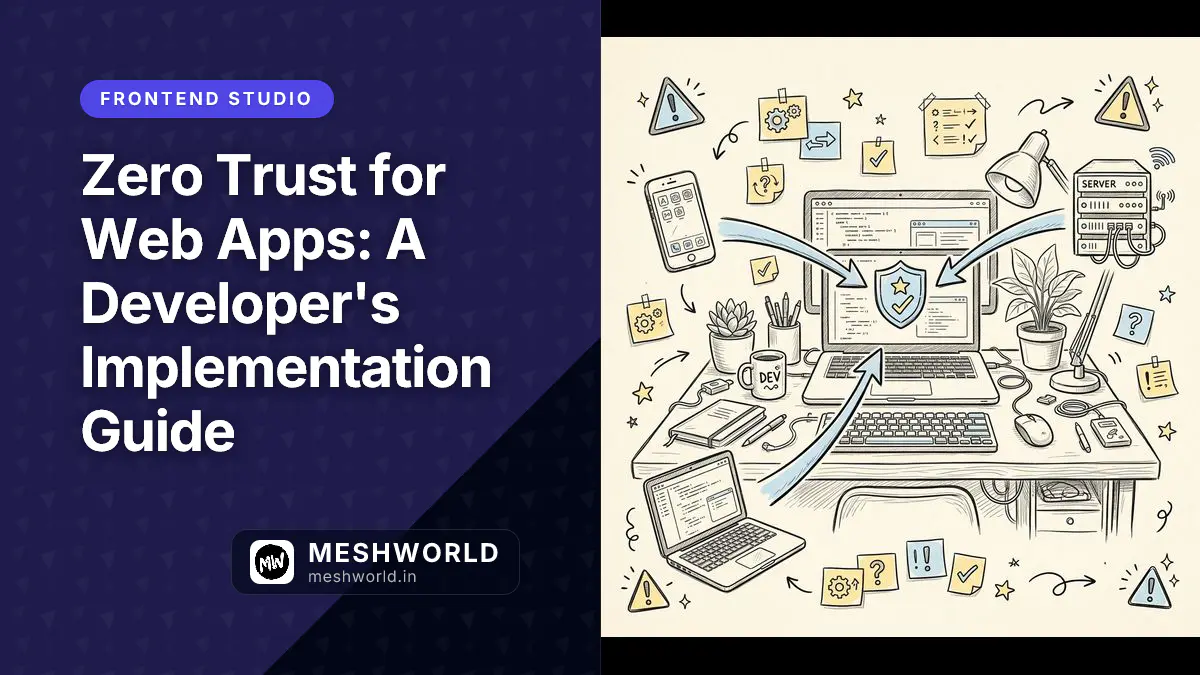 Zero Trust for Web Apps: A Developer's Implementation Guide